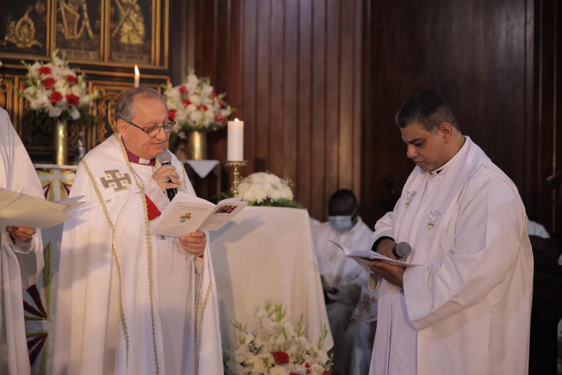 رئيس الكنيسة الأسقفية ينصب عميدًا جديدًا لكنائس الإسكندرية