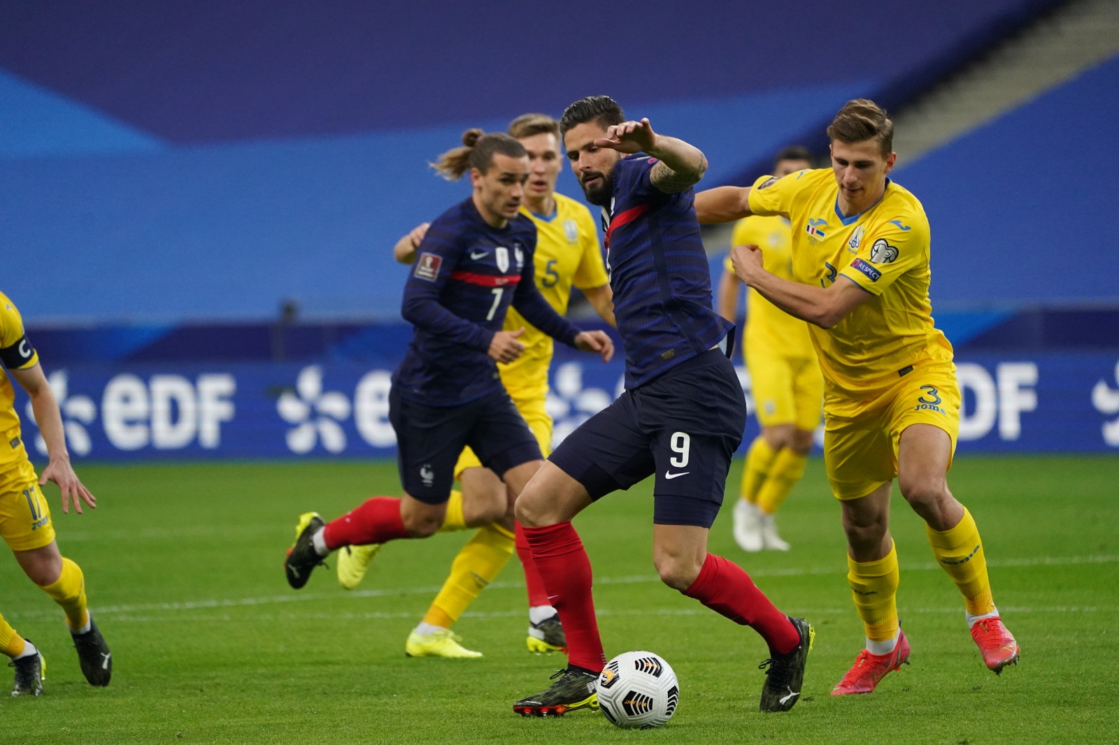 مباراة فرنسا واوكرانيا