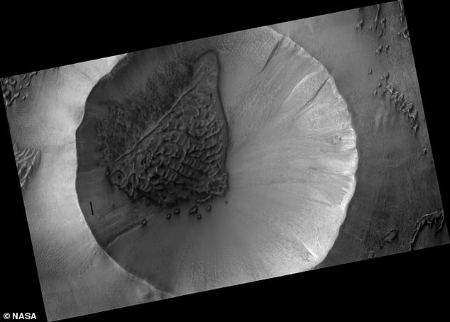 المريخ من المركبة المدارية