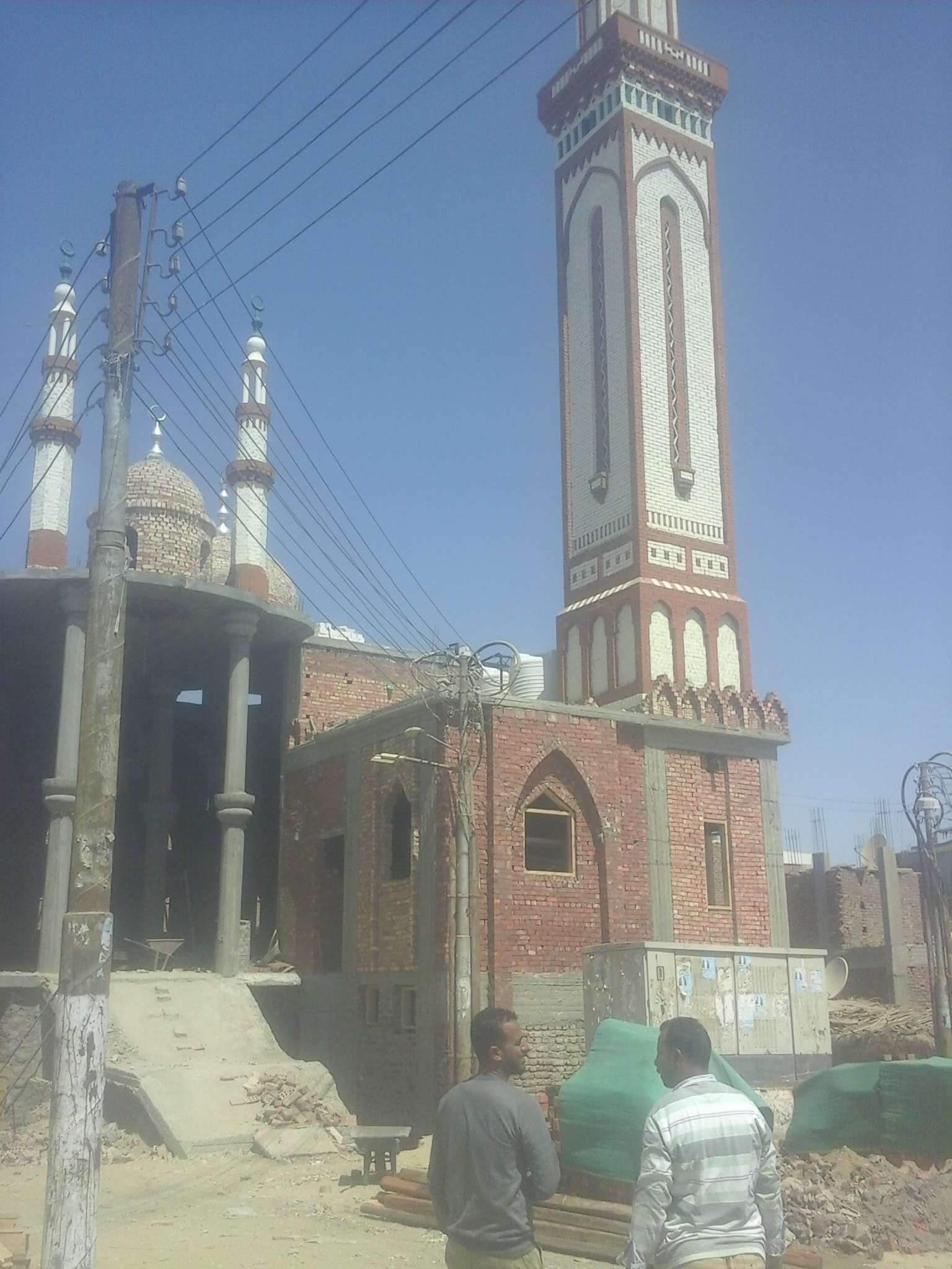 جانب من انشاءات المساجد المختلفة