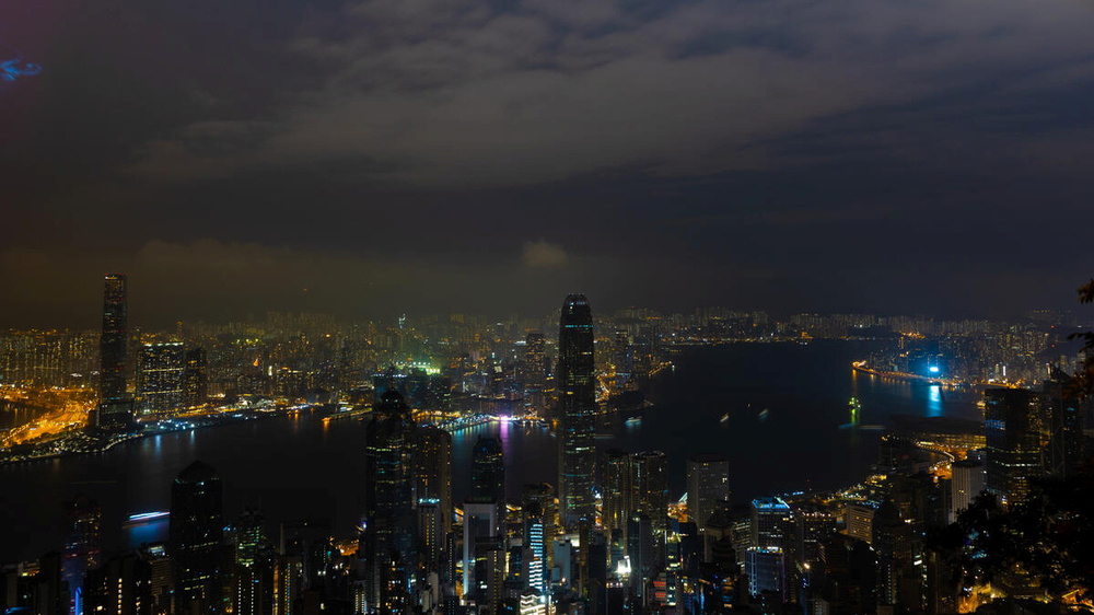 احتفالات ساعة الأرض 2021 في هونغ كونغ