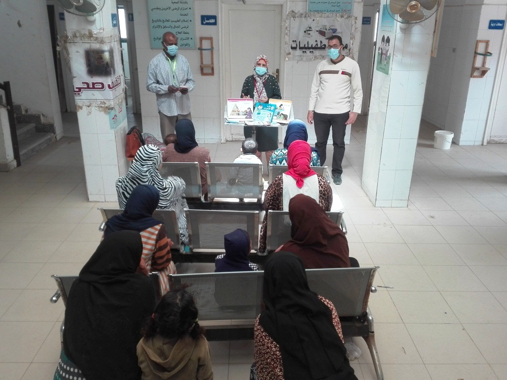 قافلة طبية بقرية على زيدان قافلة طبية بقرية على زيدان