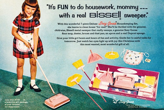 جعل تنظيف السجاد أمرًا ممتعًا بواسطة بيسيل ، 1965