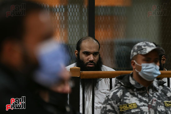 محاكمة متهمين خلية داعش حلوان الثانية (13)