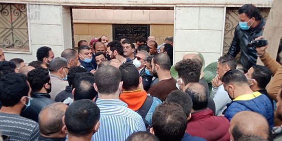 جنازة شقيق خالد يوسف جنازة شقيق خالد يوسف
