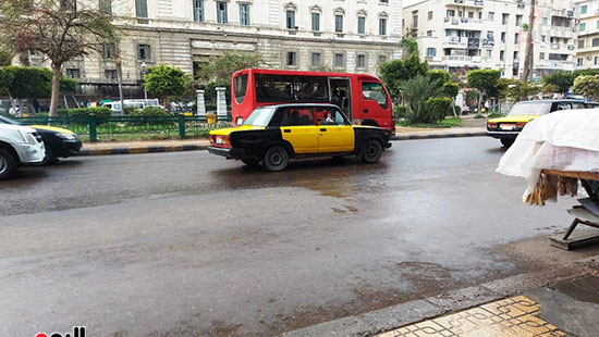 الأمطار فى الأسكندرية(2)
