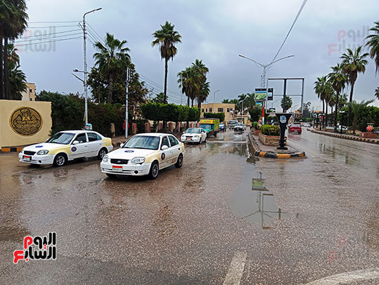 أمطار في كفر الشيخ