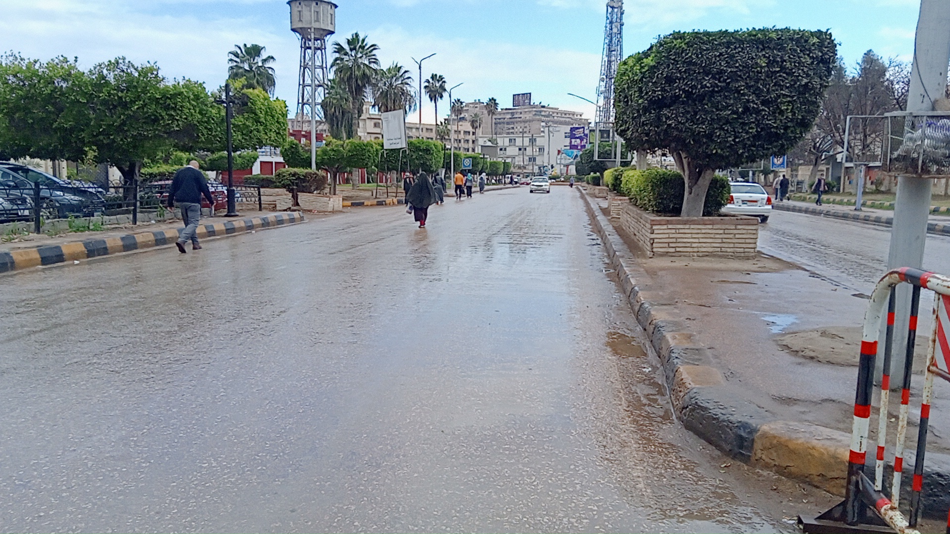 سوء الاحوال الجوية بكفر الشيخ