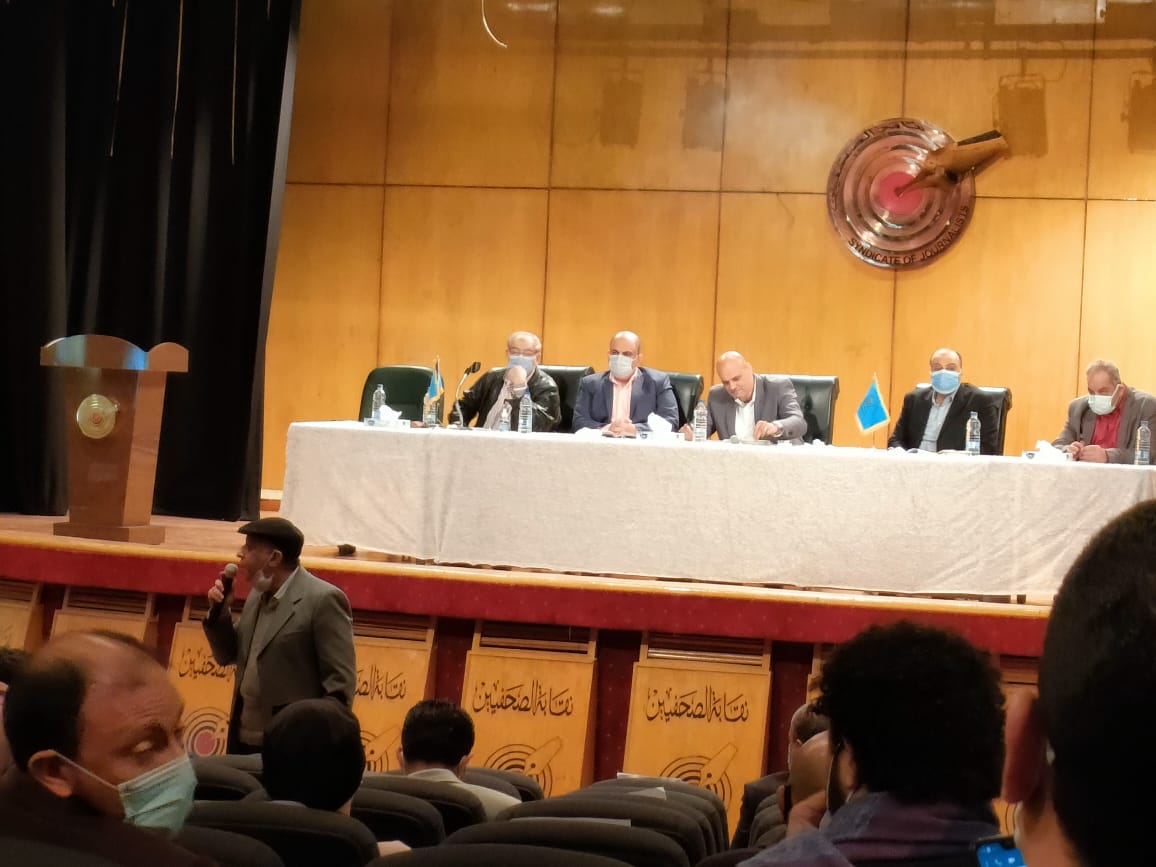  اجتماع اللجنة المشرفة على انتخابات نقابة الصحفيين (1)
