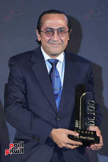 تكريم أحمد غزي رئيس شركة إيه سي جي أي تي أف لتنظيم المعارض والمؤتمرات