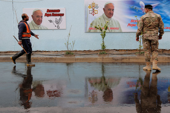 يستعد العراق لاستقبال البابا فرنسيس في النجف