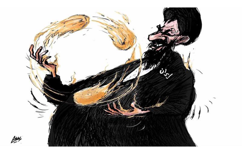 كاريكاتير صحيفة الشرق الاوسط السعودية