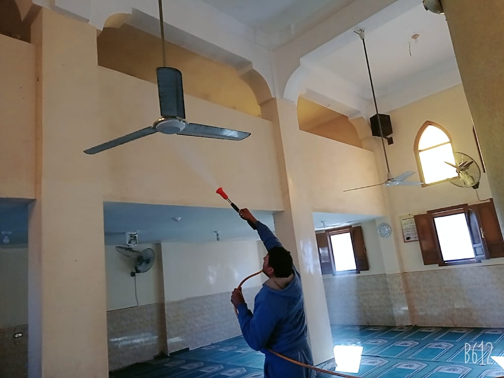 تطهير المساجد بكفر الشيخ