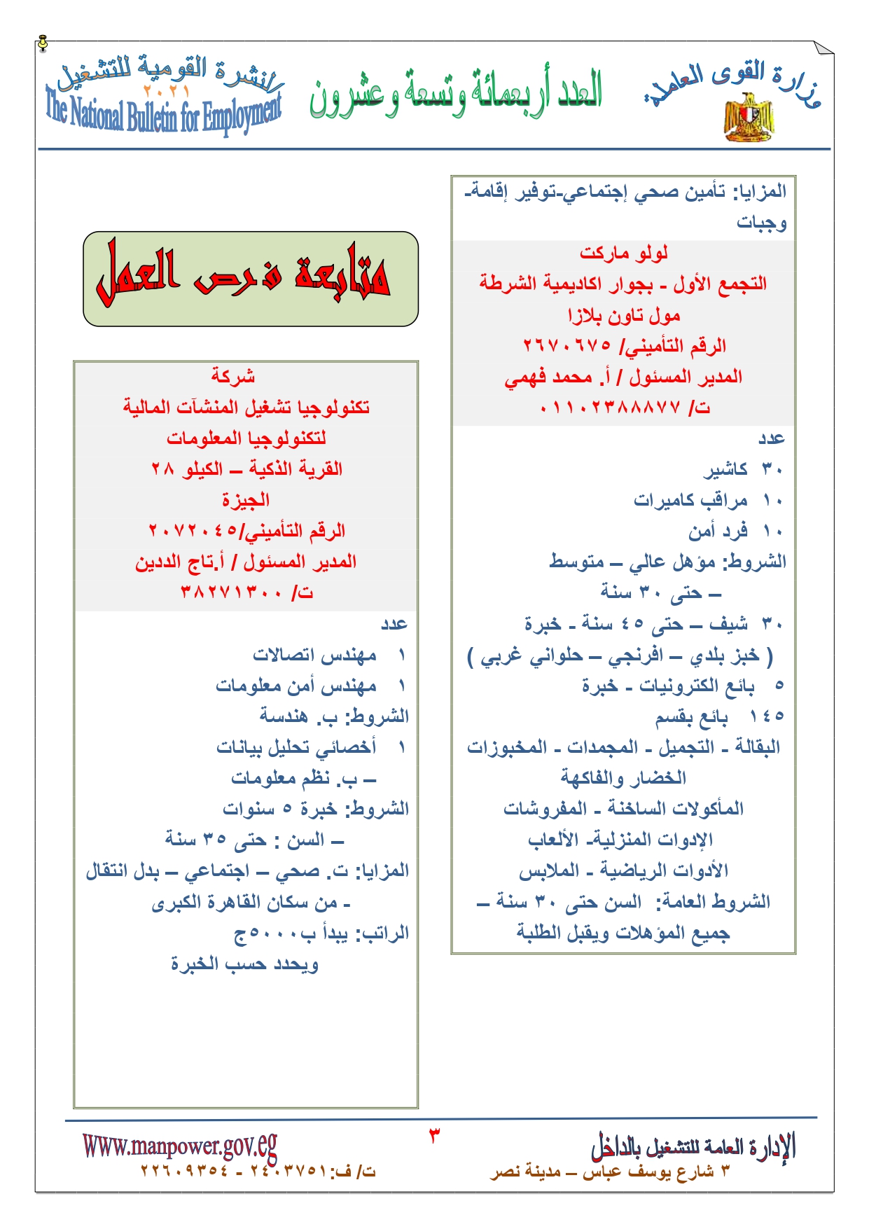  النشرة القومية للتشغيل (17)