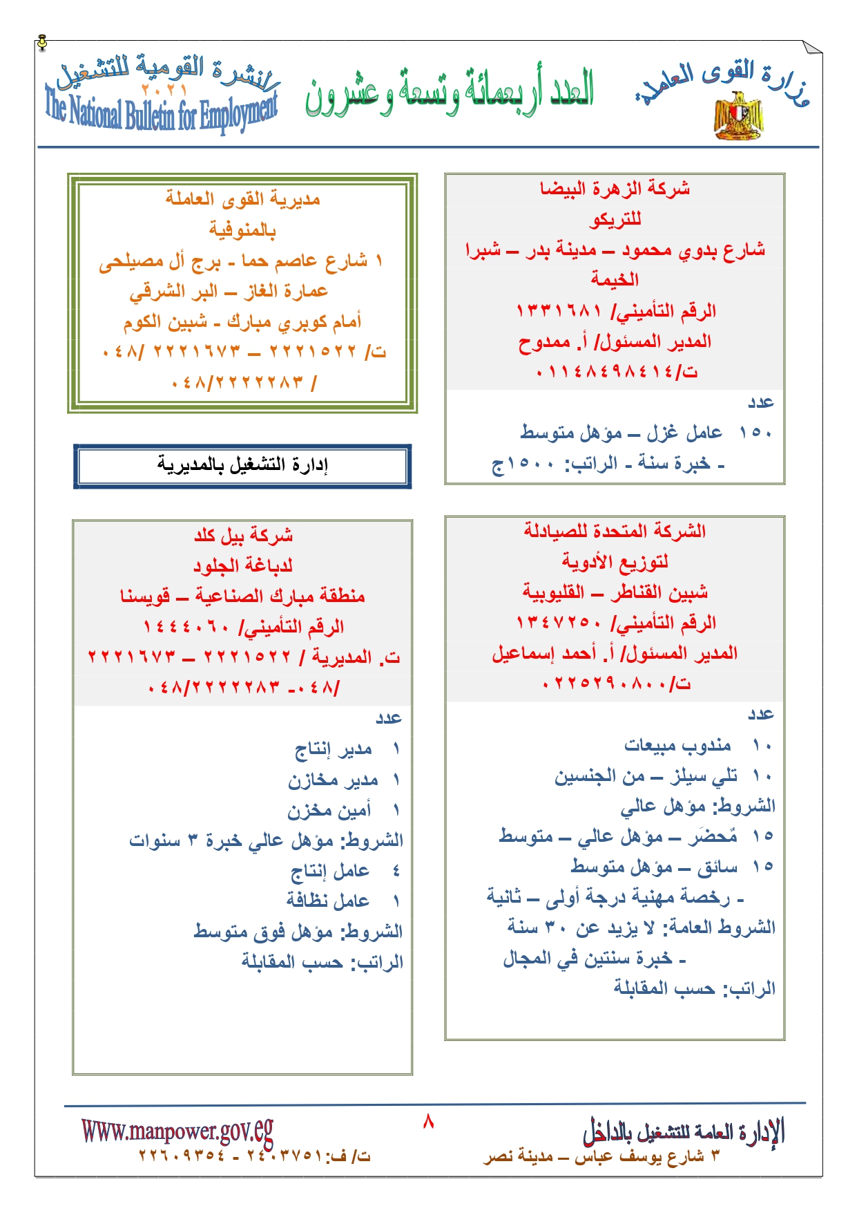  النشرة القومية للتشغيل (6)