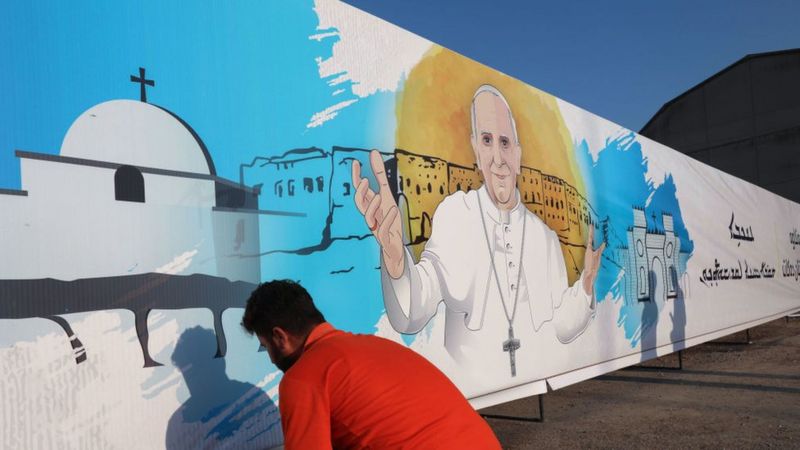 بابا الفاتيكان فى العراق