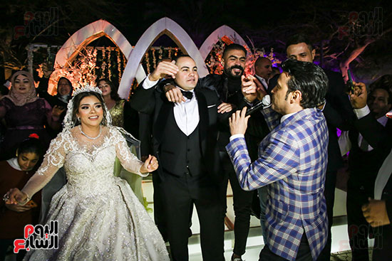 سعد الصغير يحيى حفل زفافا عمرو صحصاح