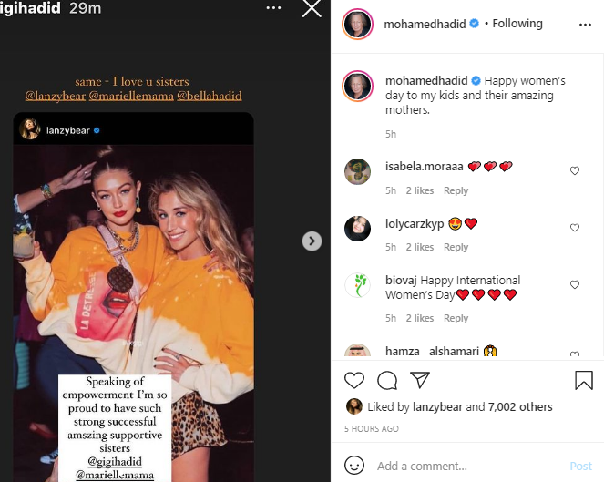 محمد حديد يحتفل باليوم العالمى للمرأة