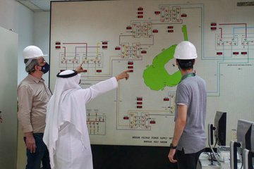 خطة كهرباء المسجد الحرام