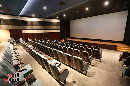قاعات السينما والمسرح داخل المتحف القومي للحضارة المصرية  (6)