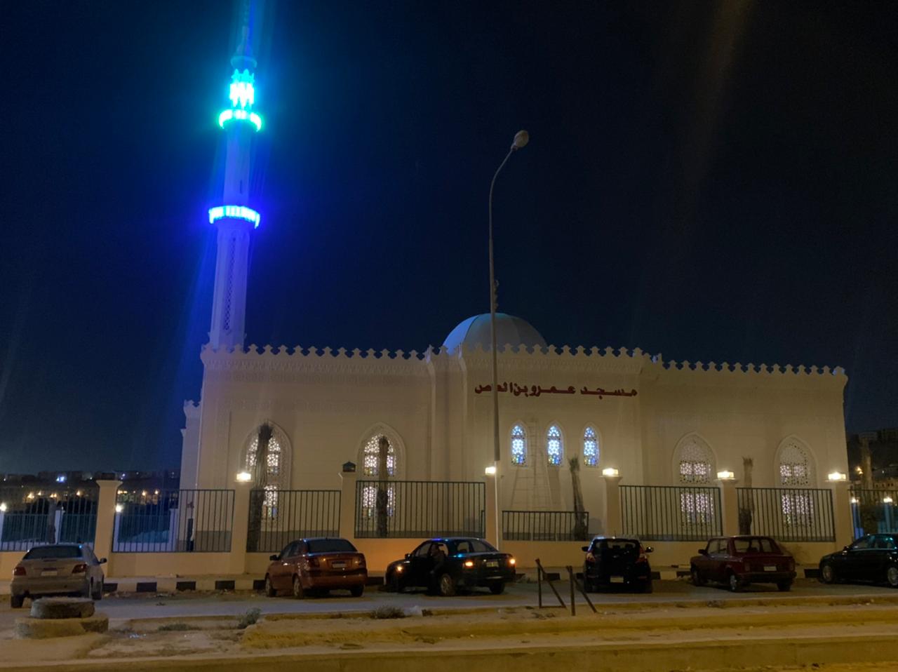 مسجد عمروبن العاص بالحى الخامس بالعبور