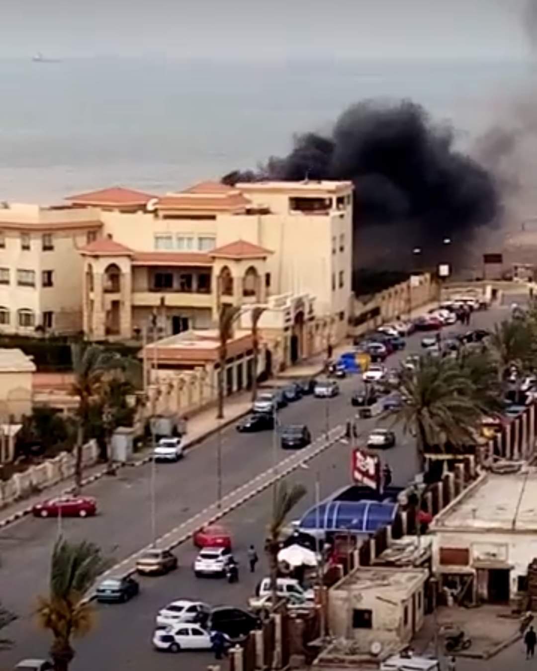 حريق داخل النادي حريق داخل النادي