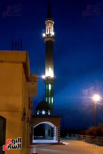 مأذن-مسجد-الجورة-تتزين