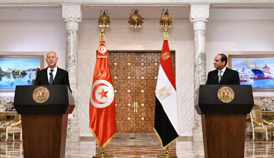 القمة المصرية التونسية (7)