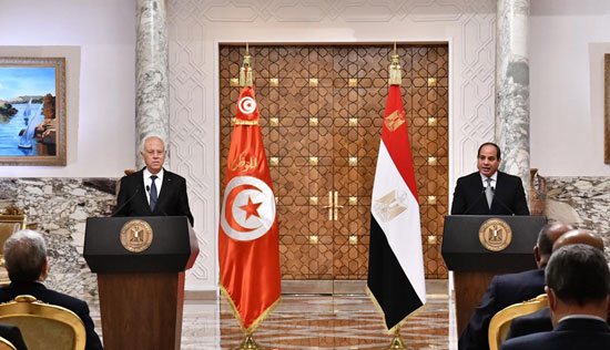 القمة المصرية التونسية (3)