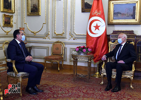 الرئيس التونسى يستقبل رئيس الوزراء بمقر قصر القبة (1)
