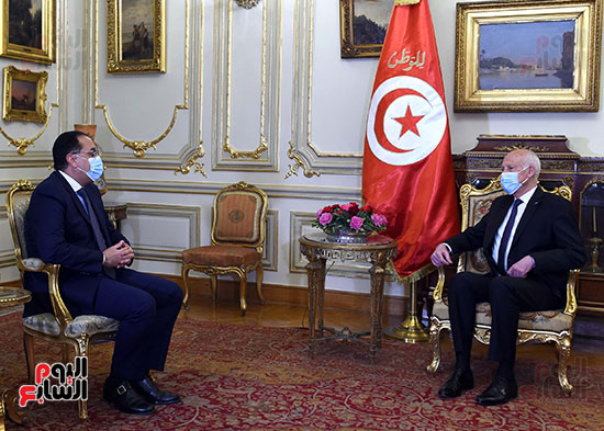 الرئيس التونسى يستقبل رئيس الوزراء بمقر قصر القبة (3)