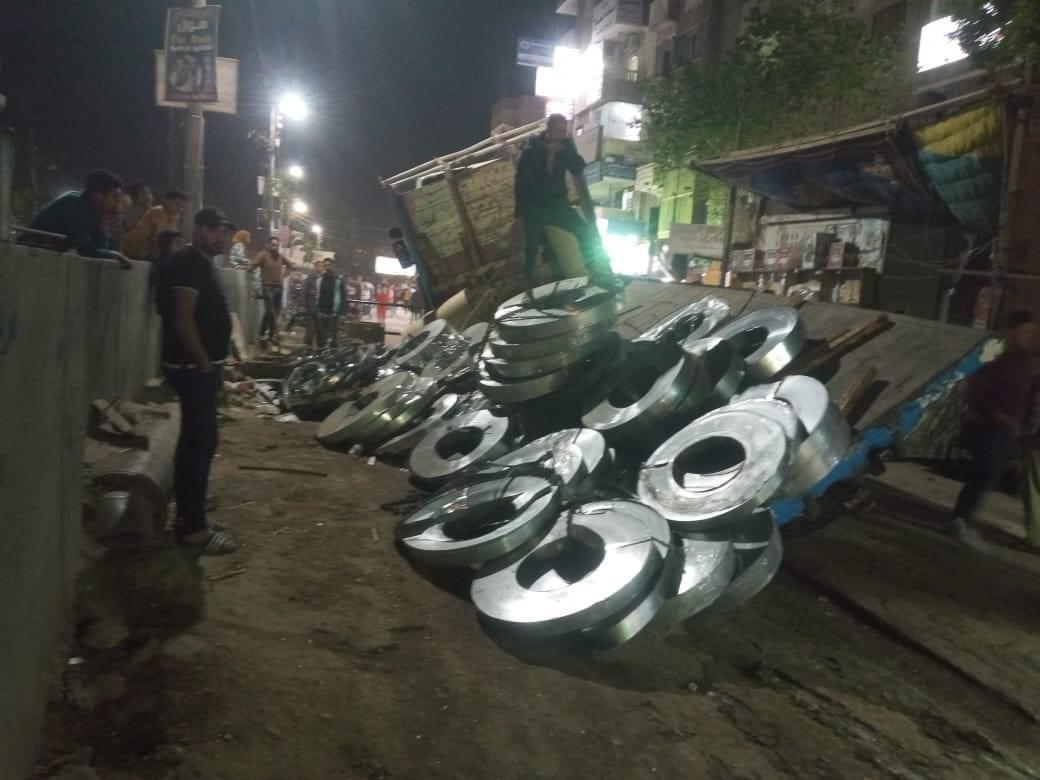 جانب من الحادث جانب من الحادث