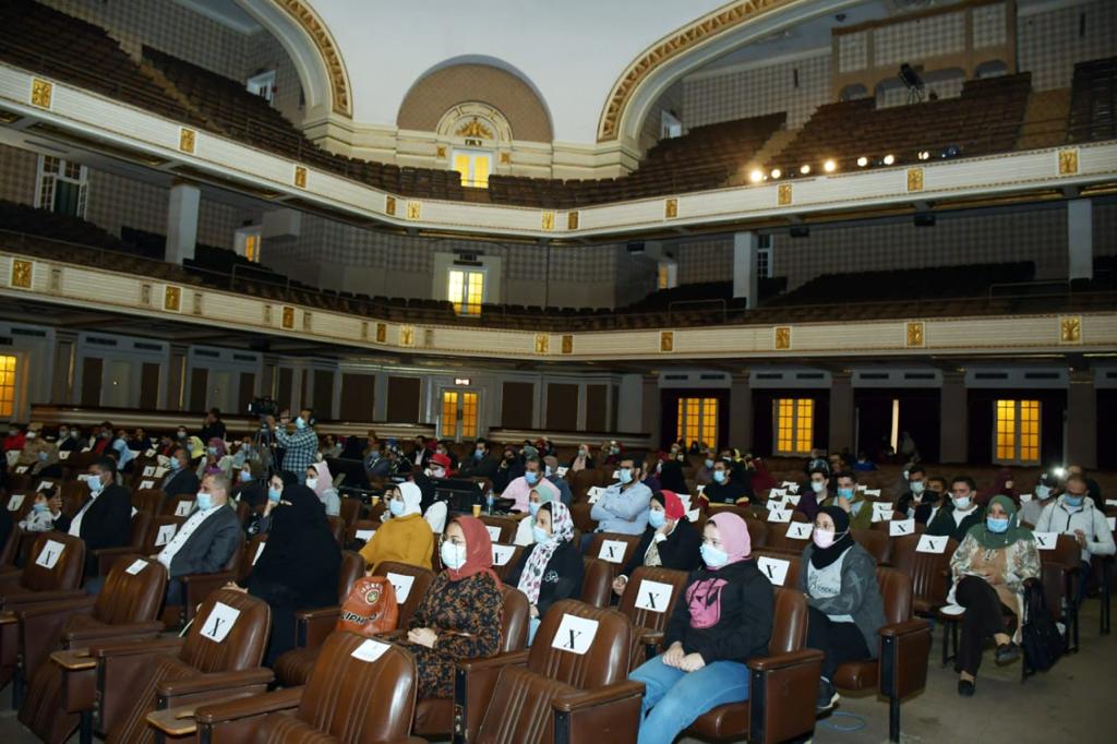 الفائزين بمسابقة جامعة القاهرة للقران الكريم