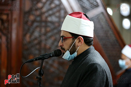 الدكتور إبراهيم بيومى إمام مسجد السيدة زينب