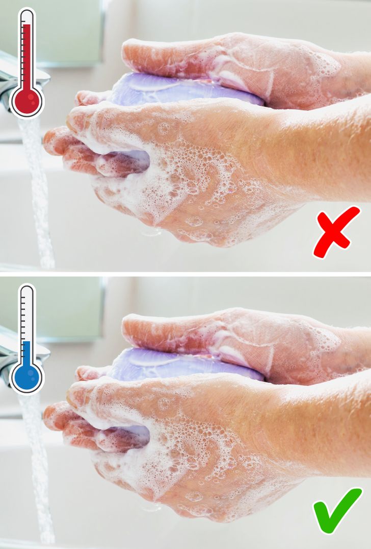 طريقة غسل اليدين