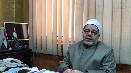 الشيخ السيد عبد المجيد وكيل وزارة الأوقاف فى محافظة الغربية (1)