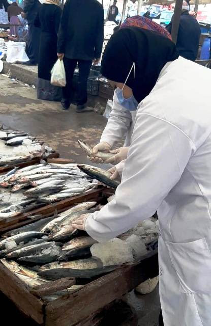 حملات على سوق السمك