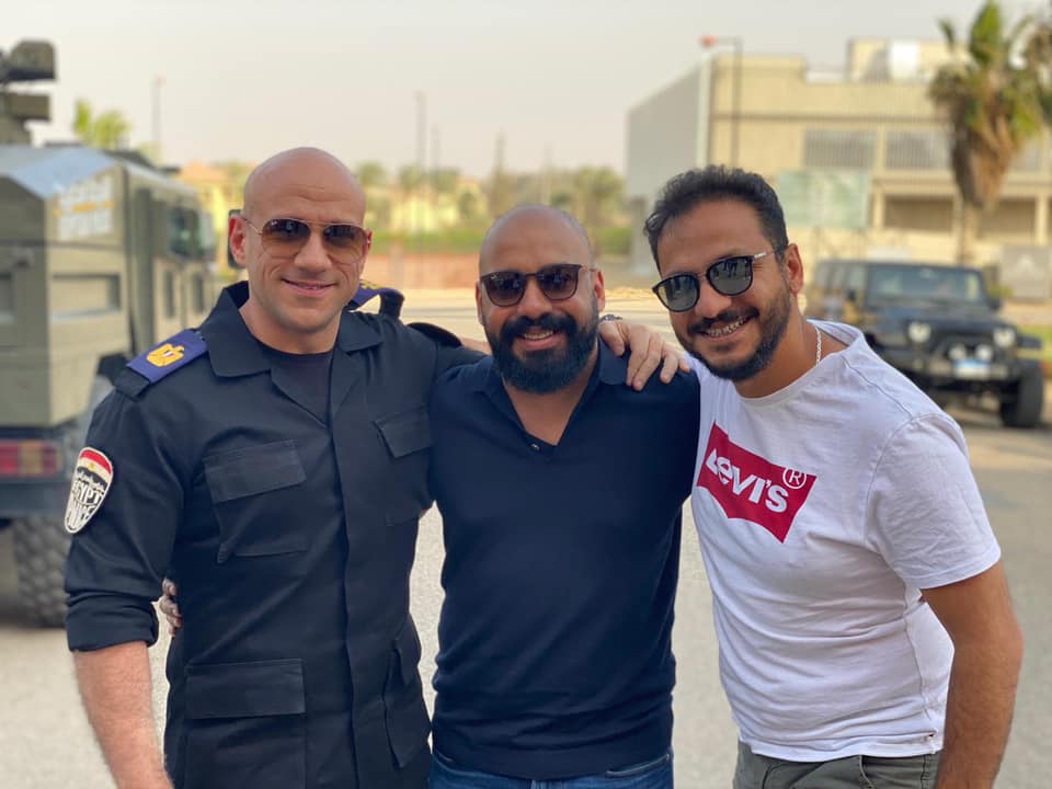 هانى سرحان واحمد مكى وبيتر ميمى
