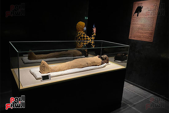 المومياوات الملكية متاحة لاستقبال الزوار بالمتحف القومى للحضارة (4)