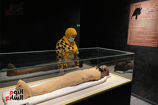 المومياوات الملكية متاحة لاستقبال الزوار بالمتحف القومى للحضارة (2)
