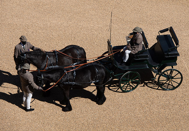 عربة خيول الأمير فيليب
