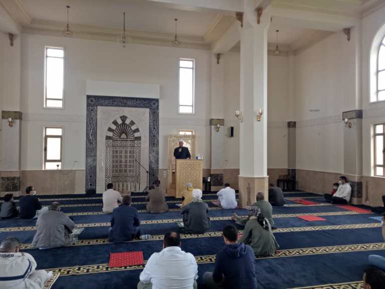 افتتاح أحد المساجد بالجيزة