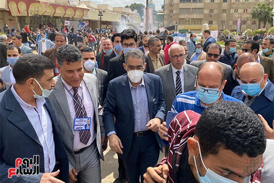 ضياء رشوان أثناء التسجيل ضياء رشوان أثناء التسجيل