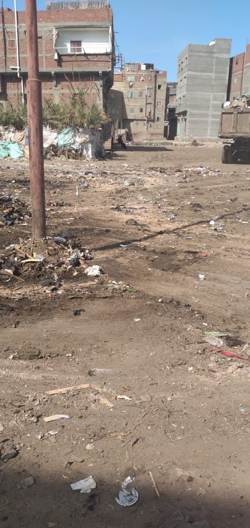 شوارع القرية بعد رفع القمامة