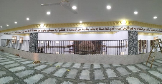 صورة أخرى داخل المسجد