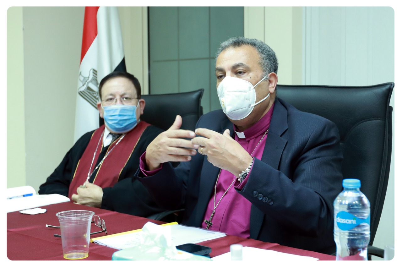 الدكتور القس أندريه زكي، رئيس الطائفة الإنجيلية بمصر، ورئيس هيئة الأوقاف الإنجيلية