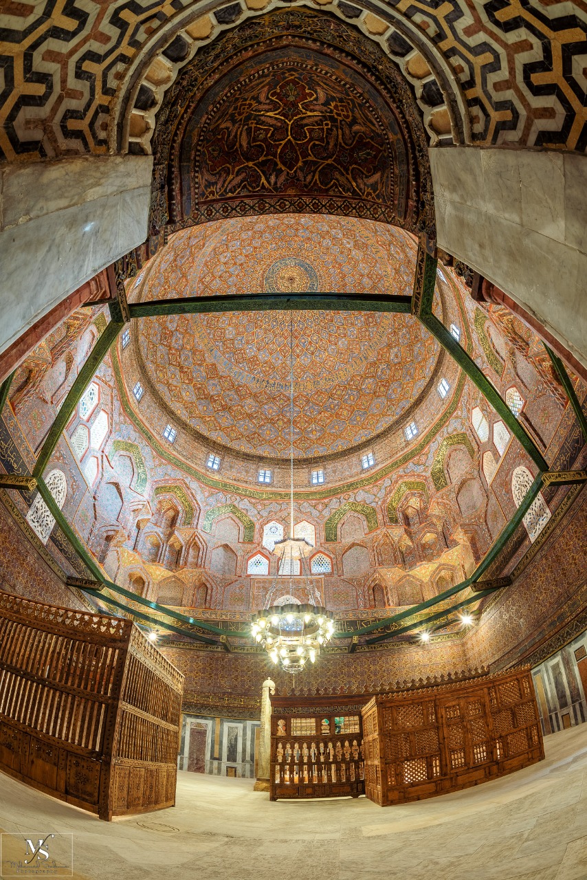 قبة الإمام الشافعى من الداخل (2)