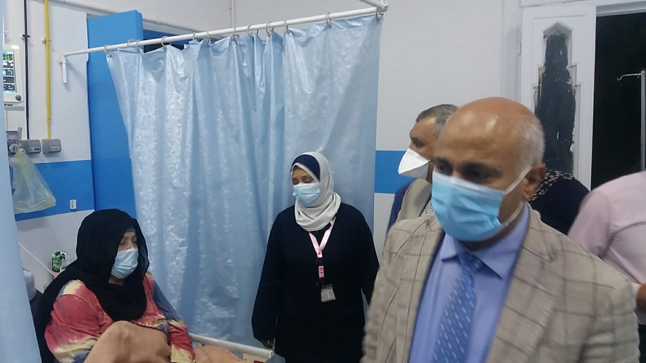 وكيل صحة الغربية يتفقد مستشفى حميات المحلة  (2)