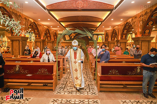 الكنيسة الأرثوذكسية تحتفل اليوم بأحد الشعانين (38)