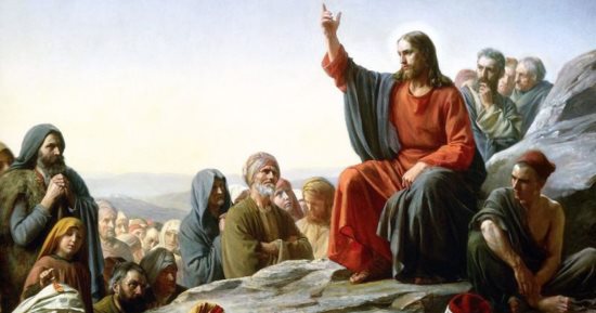 حديث يسوع مع تلاميذة